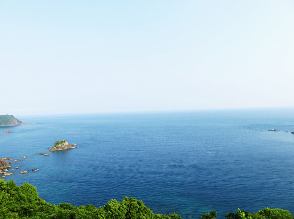 中土佐町の海の風景写真